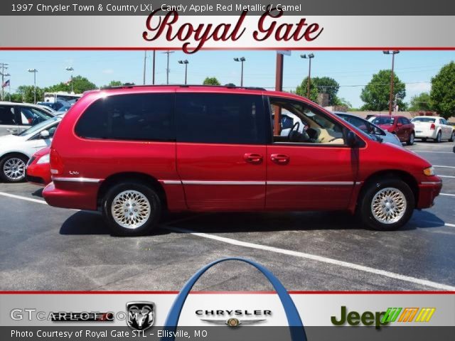 1997 Chrysler Town & Country LXi in Candy Apple Red Metallic