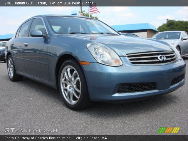 2005 Infiniti G 35 Sedan in Twilight Blue Pearl
