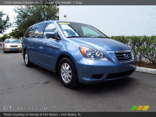 2008 Honda Odyssey EX-L in Ocean Mist Metallic