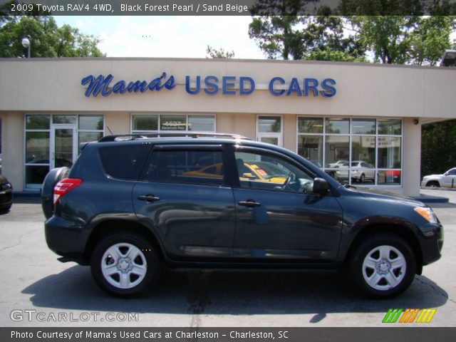 2009 Toyota RAV4 4WD in Black Forest Pearl