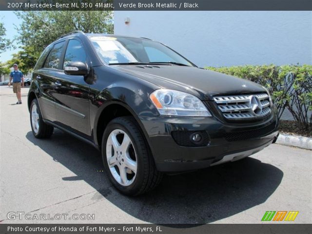 2007 Mercedes-Benz ML 350 4Matic in Verde Brook Metallic