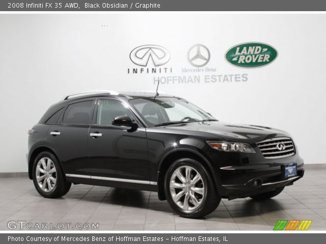 2008 Infiniti FX 35 AWD in Black Obsidian