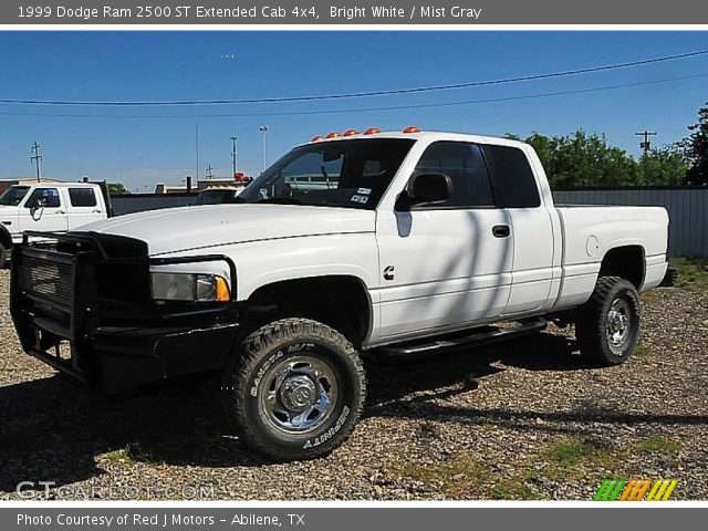 1999 Dodge Ram 2500 ST Extended Cab 4x4 in Bright White