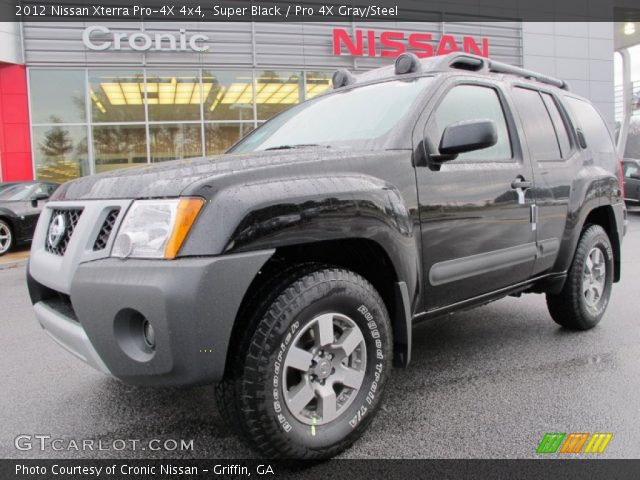 2012 Nissan Xterra Pro-4X 4x4 in Super Black