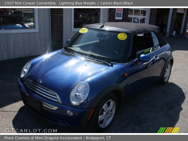 2007 Mini Cooper Convertible in Lightning Blue Metallic