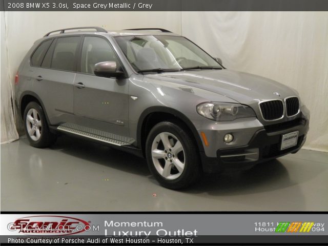 2008 BMW X5 3.0si in Space Grey Metallic
