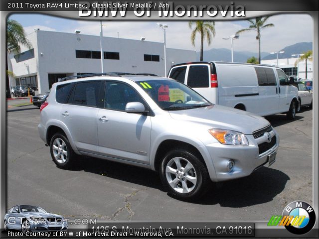 2011 Toyota RAV4 Limited in Classic Silver Metallic