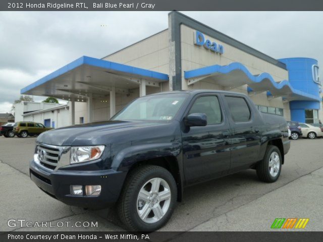 2012 Honda Ridgeline RTL in Bali Blue Pearl