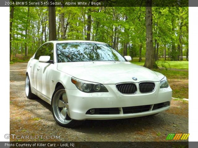 2004 BMW 5 Series 545i Sedan in Alpine White