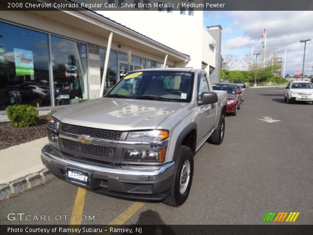 2008 Chevrolet Colorado Regular Cab in Silver Birch Metallic