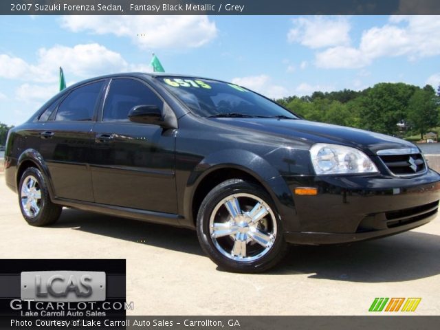 2007 Suzuki Forenza Sedan in Fantasy Black Metallic