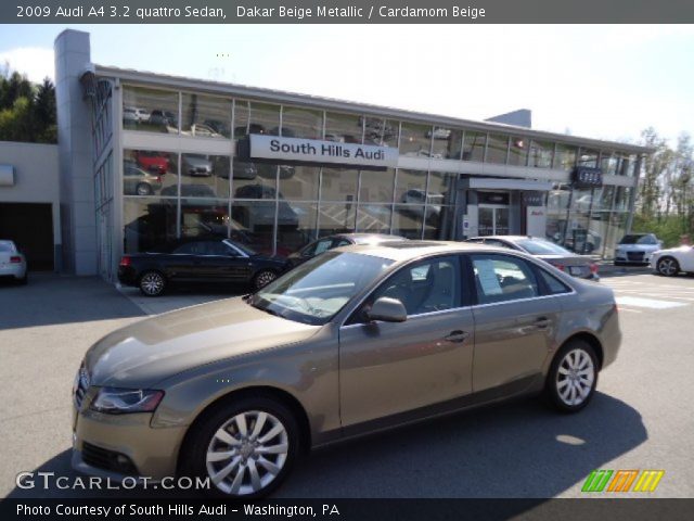 2009 Audi A4 3.2 quattro Sedan in Dakar Beige Metallic
