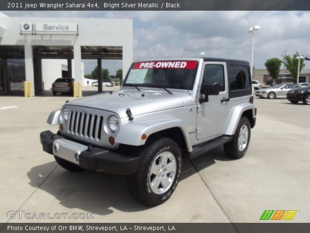 2011 Jeep Wrangler Sahara 4x4 in Bright Silver Metallic