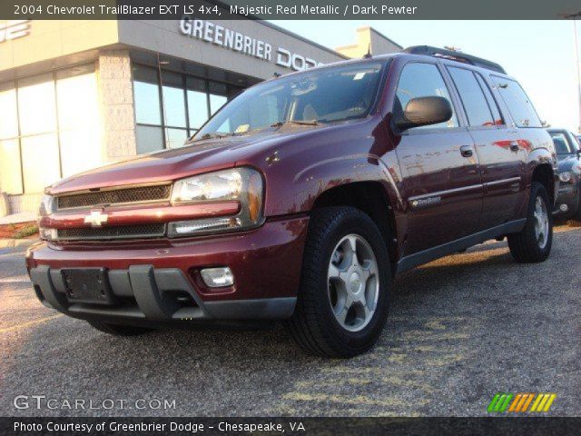 2004 Chevrolet TrailBlazer EXT LS 4x4 in Majestic Red Metallic