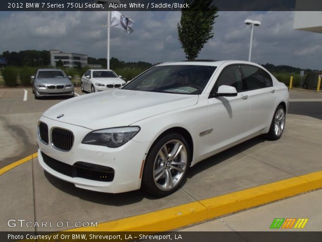 2012 BMW 7 Series 750Li Sedan in Alpine White