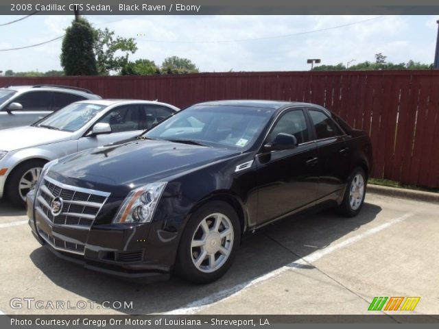 2008 Cadillac CTS Sedan in Black Raven