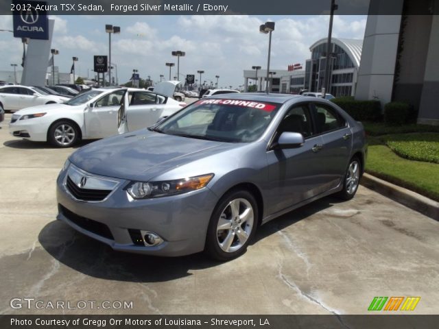 2012 Acura TSX Sedan in Forged Silver Metallic