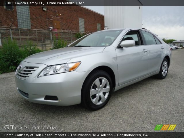 2007 Toyota Camry CE in Titanium Metallic