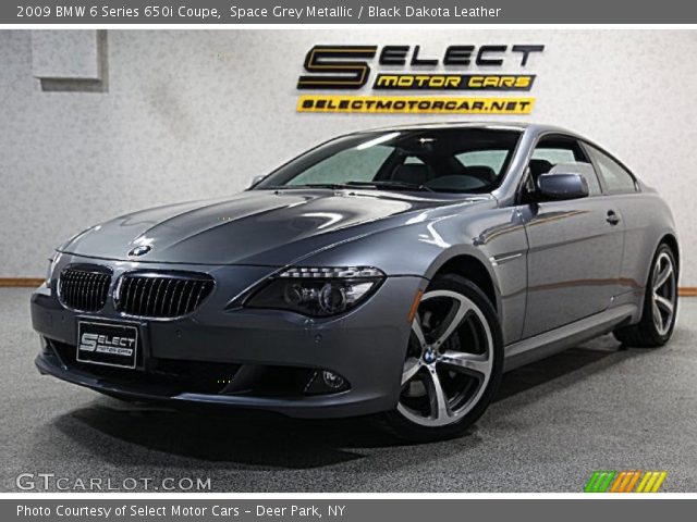 2009 BMW 6 Series 650i Coupe in Space Grey Metallic