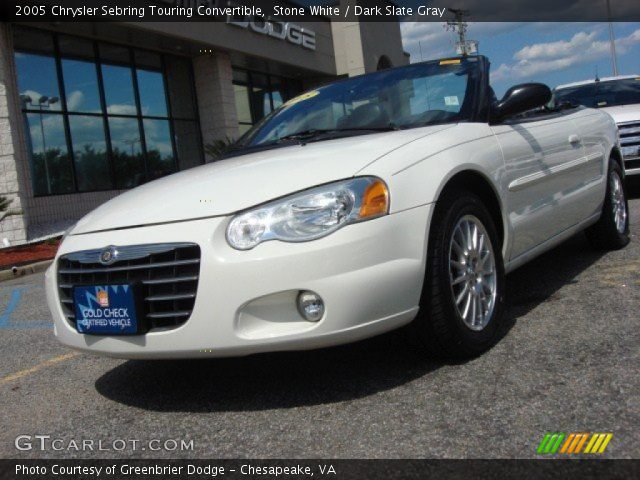 2005 Chrysler Sebring Touring Convertible in Stone White