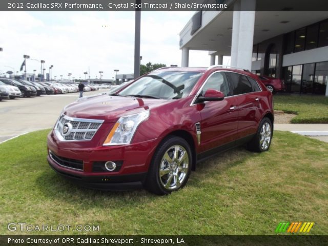 2012 Cadillac SRX Performance in Crystal Red Tintcoat