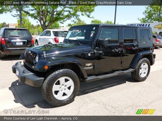 2007 Jeep Wrangler Unlimited Sahara 4x4 in Black