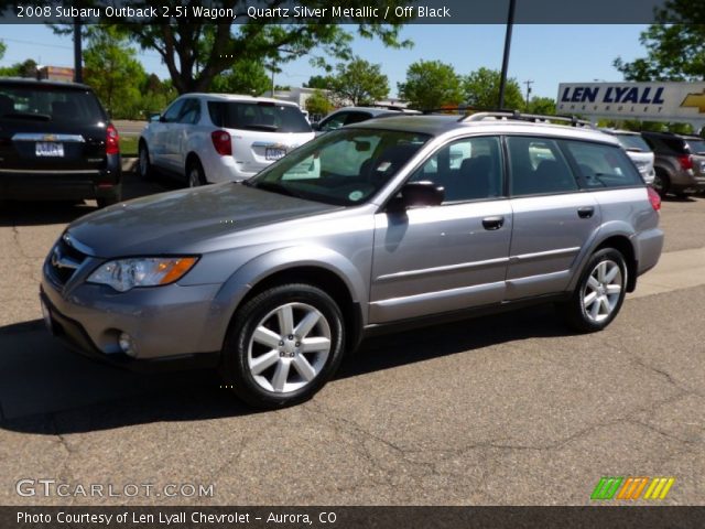 2008 Subaru Outback 2.5i Wagon in Quartz Silver Metallic