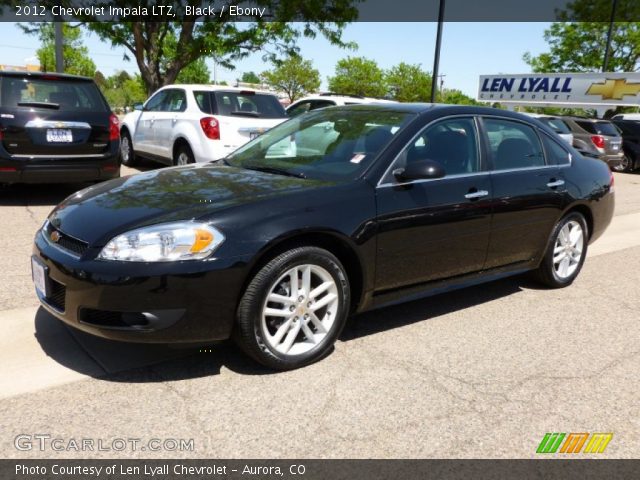 2012 Chevrolet Impala LTZ in Black