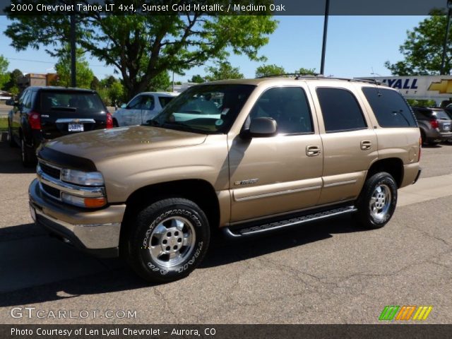 2000 Chevrolet Tahoe LT 4x4 in Sunset Gold Metallic