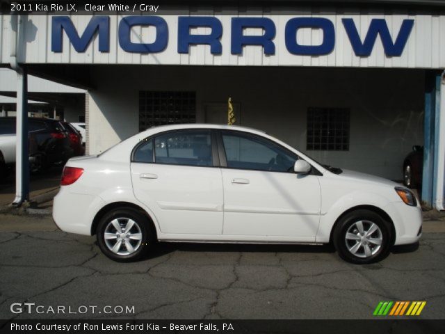 2011 Kia Rio LX in Clear White