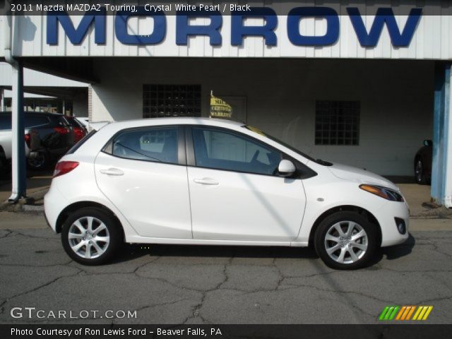 2011 Mazda MAZDA2 Touring in Crystal White Pearl
