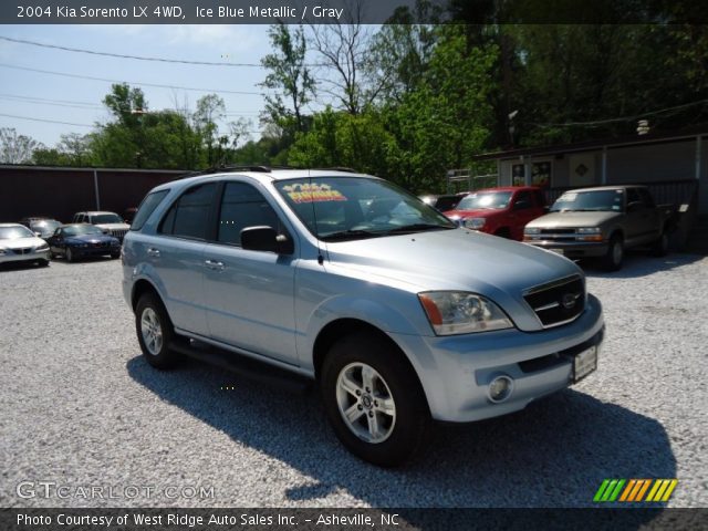 2004 Kia Sorento LX 4WD in Ice Blue Metallic