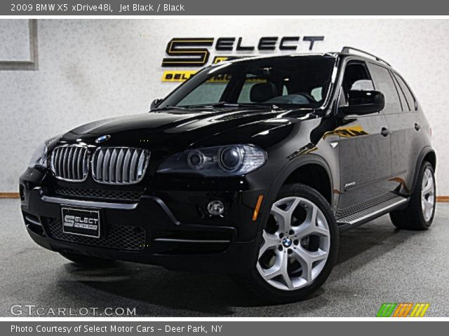 2009 BMW X5 xDrive48i in Jet Black