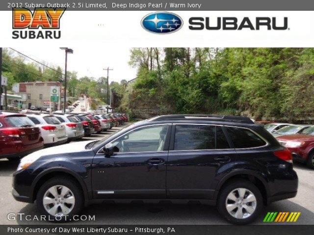 2012 Subaru Outback 2.5i Limited in Deep Indigo Pearl