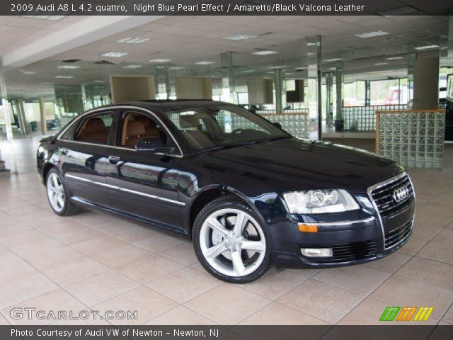 2009 Audi A8 L 4.2 quattro in Night Blue Pearl Effect