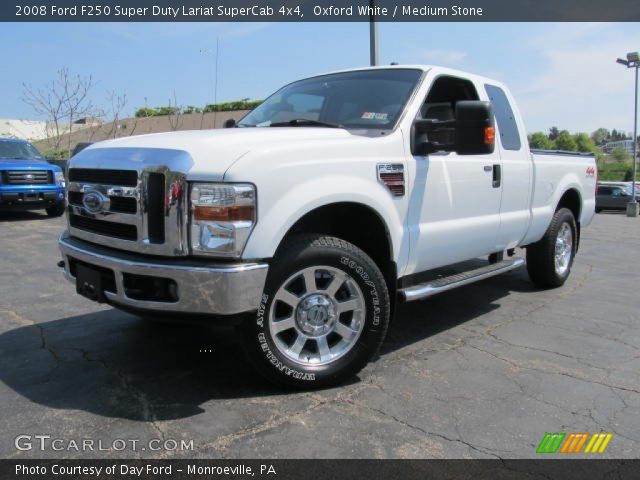 2008 Ford F250 Super Duty Lariat SuperCab 4x4 in Oxford White