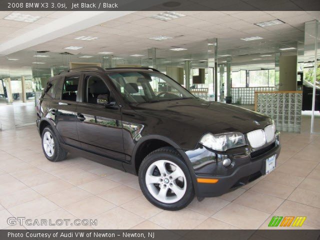 2008 BMW X3 3.0si in Jet Black