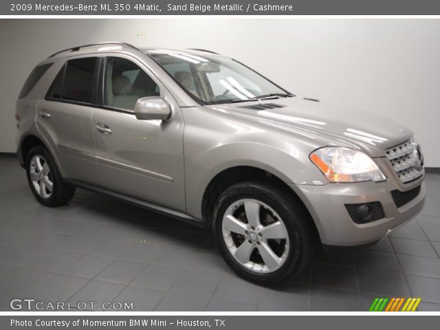 2009 Mercedes-Benz ML 350 4Matic in Sand Beige Metallic