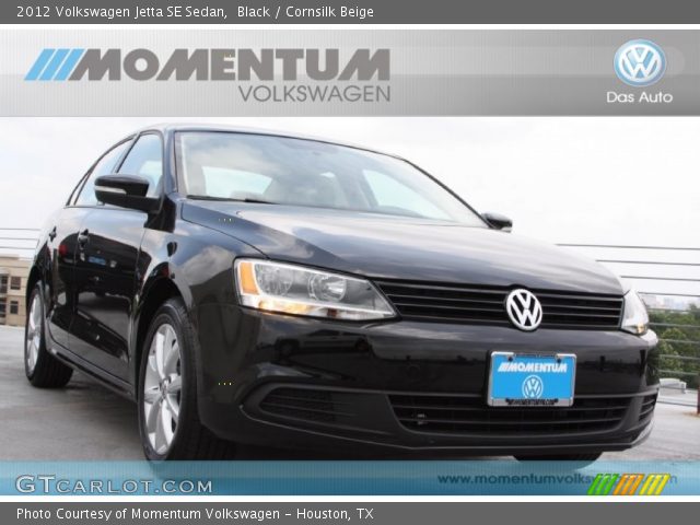 2012 Volkswagen Jetta SE Sedan in Black