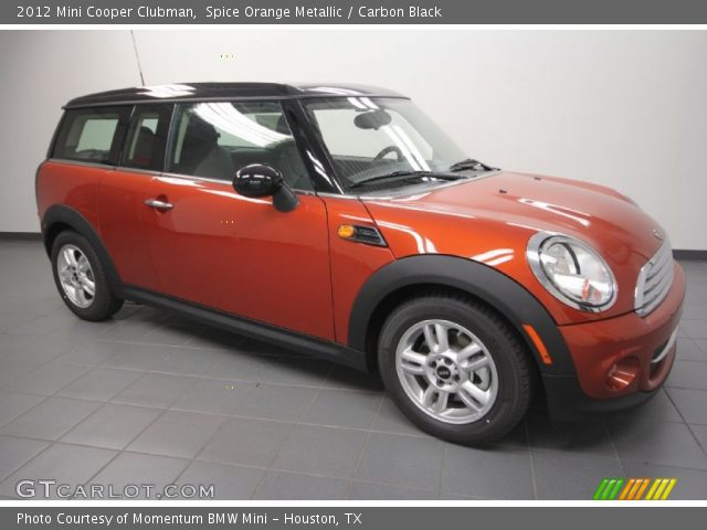 2012 Mini Cooper Clubman in Spice Orange Metallic