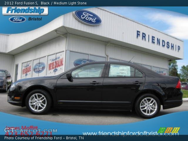 2012 Ford Fusion S in Black