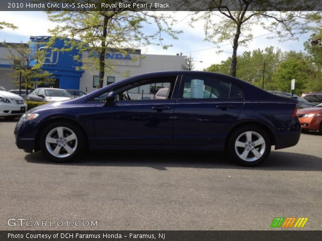 2010 Honda Civic LX-S Sedan in Royal Blue Pearl