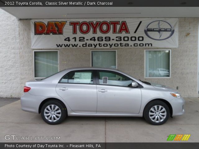 2012 Toyota Corolla  in Classic Silver Metallic