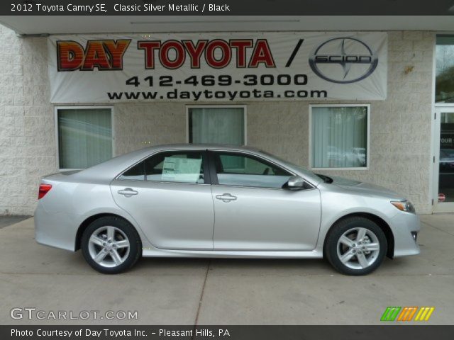 2012 Toyota Camry SE in Classic Silver Metallic
