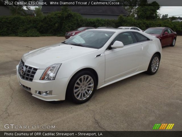 2012 Cadillac CTS Coupe in White Diamond Tricoat