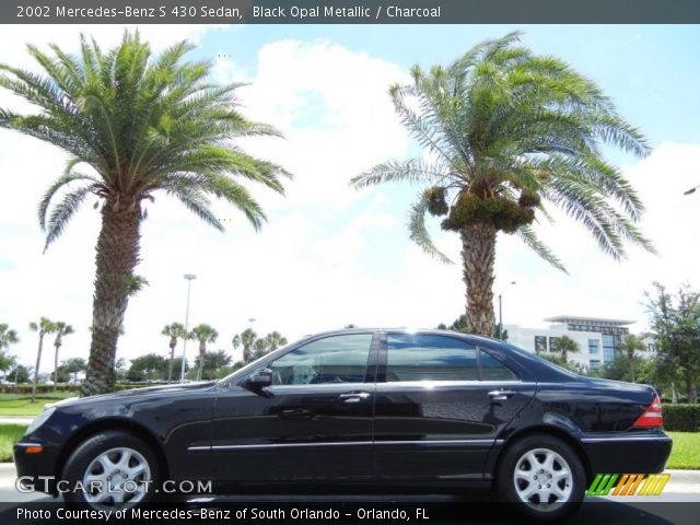 2002 Mercedes-Benz S 430 Sedan in Black Opal Metallic