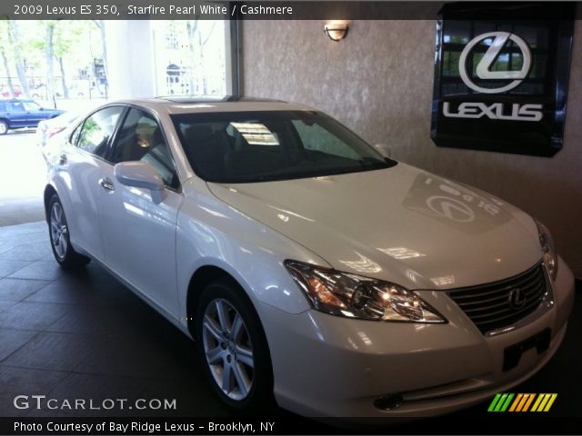 2009 Lexus ES 350 in Starfire Pearl White