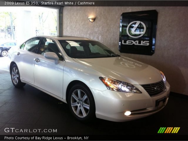 2009 Lexus ES 350 in Starfire Pearl White