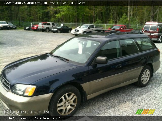 2004 Subaru Outback Wagon in Mystic Blue Pearl