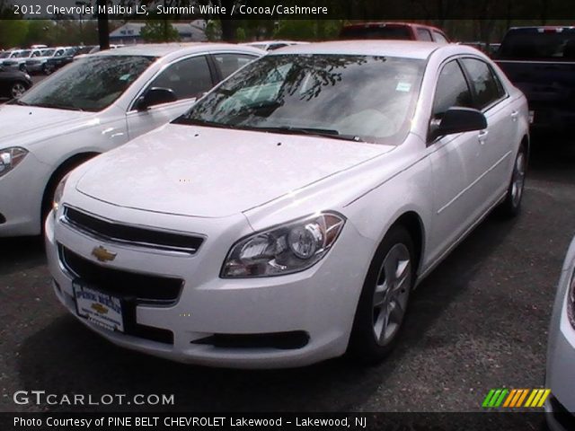 2012 Chevrolet Malibu LS in Summit White